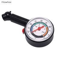 Fitow Car Motorcycle 0-50 psi Dial Wheel Tire Tyre Gauge Meter Pressure Measure Tester FE