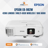 EPSON EB-982W WXGA PROJECTOR