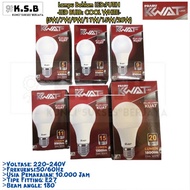 LED BULB: WHITE - LED BULB: COOL WHITE - (5W/7W/9W/11W/15W/20W) PRABU KWAT