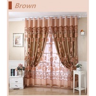 Korean flower design window ( 260cm × 100cm)