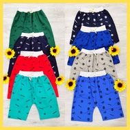18th Month 9th Years Old Short Pants For Boys With SPIDERMAN And MICKY Cardboard Patterns