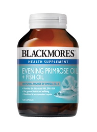 Blackmores Evening Primrose Oil + Fish Oil  120capsules