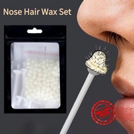 25g/50g Nose Wax Kit For Nose Hair Removal Wax Set Paper Free Nose Hair Wax Beans Cleaning Wax N0B2