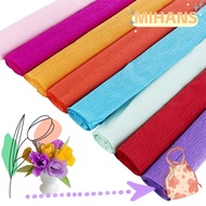 MIH Flower Wrapping Bouquet Paper, DIY Production material paper Crepe Paper, Handmade flowers Thick