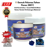 ES2 Gemuk Pelumas Stempet Suhu Tinggi 280°C Warna Biru – Grease Mesin Mobil & Motor