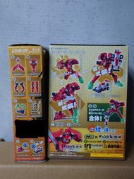 食玩 minpla 暴太郎戰隊 vol.2  01-06,09-10