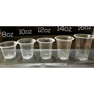 PLASTIC CUPS 7 oz 8 oz 10 oz 12 oz 14 oz 16 oz / FLAT PLASTIC CUPS / ICE CREAM PLASTIC CUPS / ICE TE