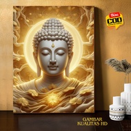 Buddha Poster Aesthetic Wall Decoration Material MDF33 Wall Art MDF Board
