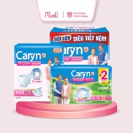 Tã quần bỉm quần người lớn Caryn bỉm quần gói lớn nhiều size M16 M32 L5 L14 L28 XL12 XL24 Mỏng Nhẹ C