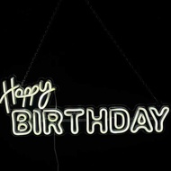 Happy birthday Unique Creative led Atmosphere Light Neon Light happy birthday Party Flexible Light