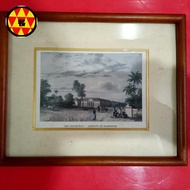 Repro Litograf Hindia Belanda Gedung Harmonie / Het Societeit