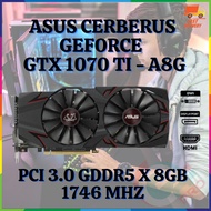ASUS CERBERUS-GTX1070TI-A8G NVIDIA GeForce GTX 1070 Ti 8 GB GDDR5