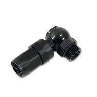 Straight Aluminum Black 3000 Series 4AN 6AN 8AN 10AN 12AN 16AN Racing Banjo Hose End Fitting Assembl