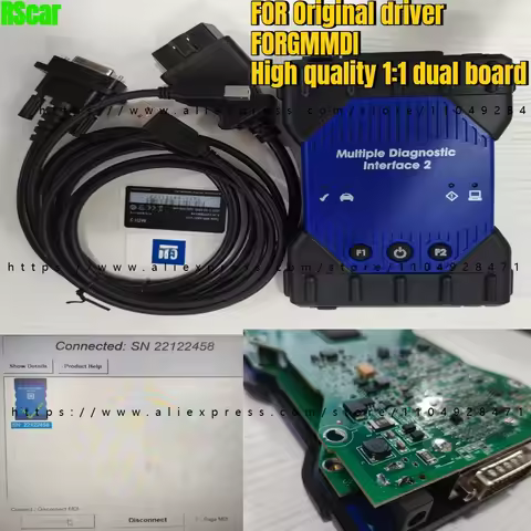 FORG-mMDI Multiple Diagnostic Interface USB WIFI HDD Software OBD 2 for O-l Scanner MDI 1 Car Diagno