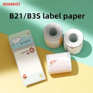 Niimbot B21/B1/B3S Cute Style Sticker Label For Decoration Colorful Name Sticker