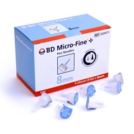 BD Micro-Fine Pen Needles 8mm 31G (0.25mm x 8mm) 100 needles