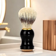Men Shaving Old-fashioned Knife Soft Hair Foam Beard Brush Handle Razor Foam Sweeping Shaving Brush 