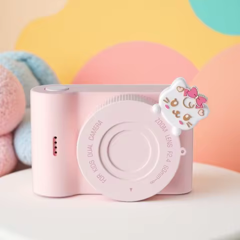 C25 Children's Camera 0-128GB 3-inch Touch Screen WIFI Transmission 4800W Pixel Mini Camera Video Re