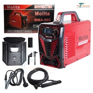 MOLITA ตู้เชื่อม Inverter รุ่นใหญ่ MMA-600 (รุ่นใหม่ล่าสุด จอ LCD ปรับได้6ระดับ รองรับงานหนัก) ฟรี! 