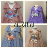 ATULA Enchanted Flower Gown for Kids