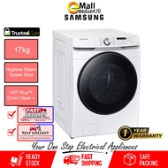 ( Delivery for Johor Bahru JB only ) Samsung 17KG Front Load Washer | WF17T6000GW/FQ (Washing Machine Front Loader Mesin Basuh WF-17T6000GW