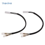 [Shamjina] 2 Pieces Turn Signal Wiring Harness Connectors For Yamaha R1 R6 FZ1 FZ6 FZ6R FZ8 FZN