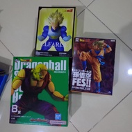 Dragon ball figure ikuji Piccolo fes Goku clearise Vegeta auction settlement
