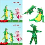 flora fauna costume kids animal costume kids Kostum kanak-kanak drama kartun Tyrannosaurus rex