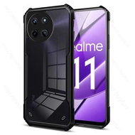 เคสกันกระแทก Case Realme 11 5G / Realme 11X เคสหลังใส ขอบนิ่มหลังแข็ง เคสโทรศัพท์ เคส REALME 11