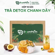 TRÀ DETOX chanh dây kim quất trắng da Triệu Lộ Tư trà thanh nhiệt trà giảm cân Bổ Sung Vitamin C Giả