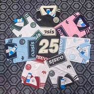 25-26 Spring Summer New adidas adidas Clover x oasis oasis Band No. 25 Joint blokecore Classic Logo 