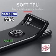 PREMIUM Case Samsung M62 Ring AutoFocus Casing Galaxy M 62 SoftCase