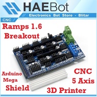 [HAEBOT] Ramps 1.6 Shield Motor Driver CNC 3D Printer Controller Engraver Marlin GRBL 5 Axis Arduino