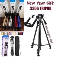 Gậy Chụp Hình Giá Đỡ 3 Chân Neepho 8810 và Gậy Chụp Hình tripod 3 chân 3366