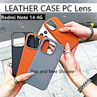 CASE For Xiaomi Redmi 15C Note 14 4G - Softcase Black-Side Black Premium/Soft Case Leather SINTE Syn