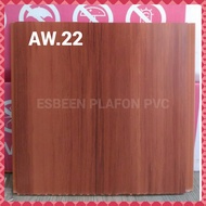 plafon pvc motif kayu 8mm