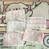 Mocorie - Ladionne Coquette Pencil Case Ribbon Coquette Pouch/ Coquette Rabbit Pencil Case Ribbon Or