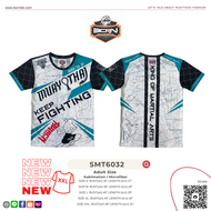 SMT6032 Adults Sublimation Muaythai T-Shirts | Born to be Muaythai