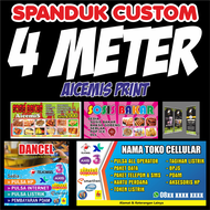 4 Meter | spanduk konter hp | banner konter pulsa | spanduk banner etalase konter pulsa | poster et