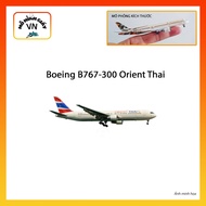 [1:400] Boeing B767-300 Orient Thai Airplane Assembly Paper Model - MohinhgiayVN