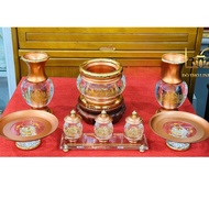 Worship Set - Ancestor Worship Set High Quality Crystal Alloy Set (Real Picture - Ready for Express)