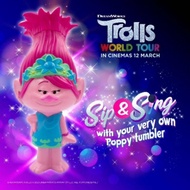 Dreamworks GSC Cinema Trolls World Tour Poppy Tumbler drinking bottle only