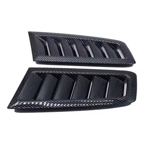 Hood Vents Style Hood Hood Vents Carbon Pattern Hood Vents ABS Hood Vents Car For Ford Focus Rs St M
