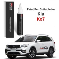 Paint Pen Suitable for Kia Kx7 Paint Fixer Transparent White Pearl White Kia Kx7 Car Supplies Modification Special Accessories