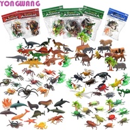 YONGWANG66HR Dinosaur Action Figures Novelty Funny Animal Figurines Cognition Toys Family Games Part