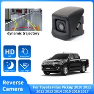 HD CCD Rear View Reverse Camera For Toyota Hilux  Pickup 2010 2011 2012 2013 2014 2015 2016 2017 Dynamic Trajectory