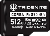 512GB microSD Express Card, Next Generation Standard, Read Up to 890MB/s, Write Up to 810MB/s, Compa