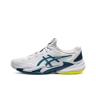 Special size available Asics Court FF 3 Novak white and blue XLCF