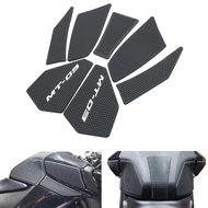 For Yamaha MT03 MT-03 2020 2021 2022 Motorcycle Anti Slip Sticker Tank Traction Pad Side Knee Grip Protector Accessories