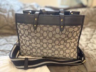 Coach Signature Field Tote 帆布手袋